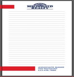 Macdonald Realty - Notepads