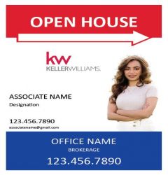 Keller Williams - coroplast Signs(Directional)